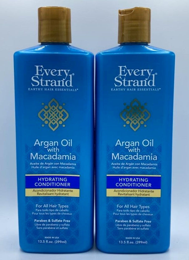 2-Pack Argan Oil with Macadamia Nut Oil - 13.5 FL Oz Each - Hair & Skin Care