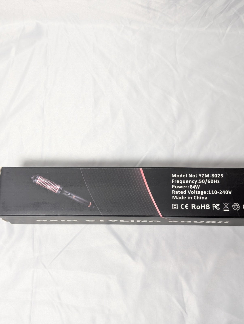 1.5-Inch Heated Ceramic Round Styling Brush with 3 Temperature Settings
