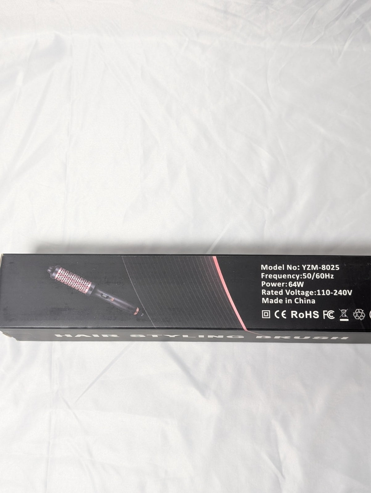1.5-Inch Heated Ceramic Round Styling Brush with 3 Temperature Settings