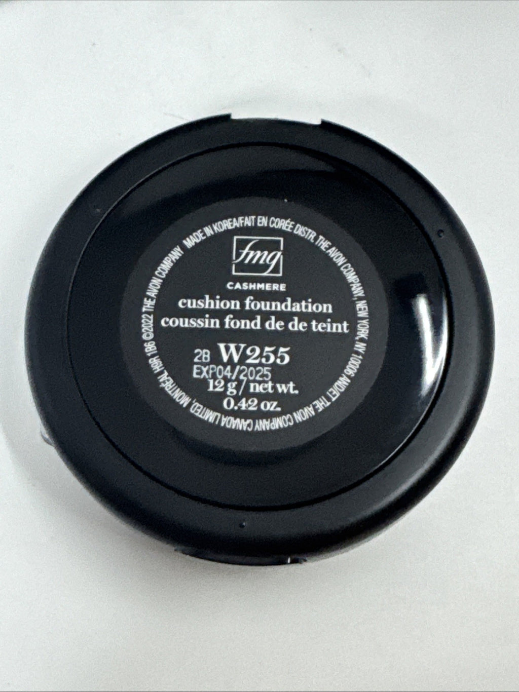 Avon Cushion Foundation Compact 0.42 oz - Cashmere Makeup W225