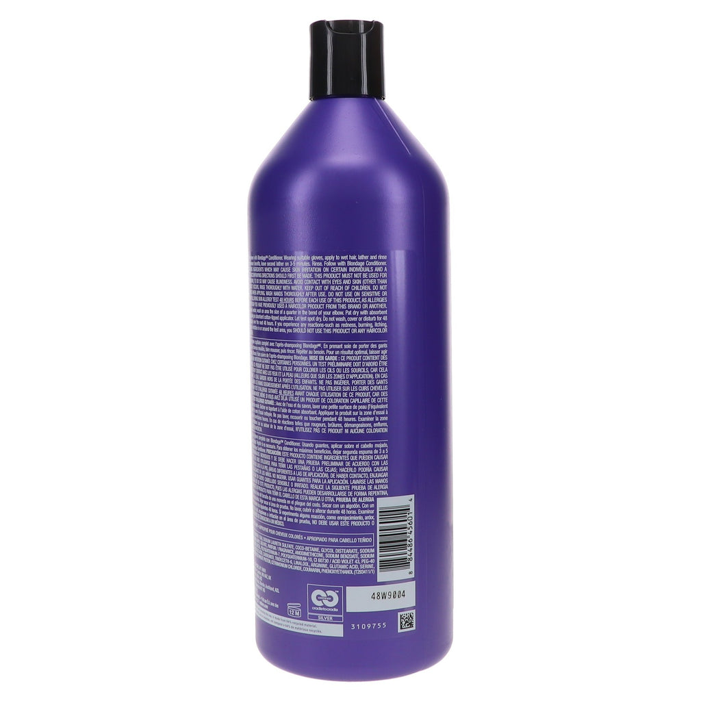 Redken Blondage Purple Shampoo 33.8 oz for Blonde Hair Color Care