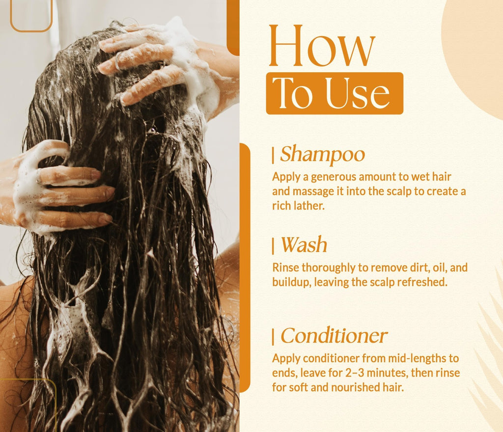 Biotin & Keratin Hair Growth Shampoo & Conditioner Set - Sulfate-Free 16 fl oz