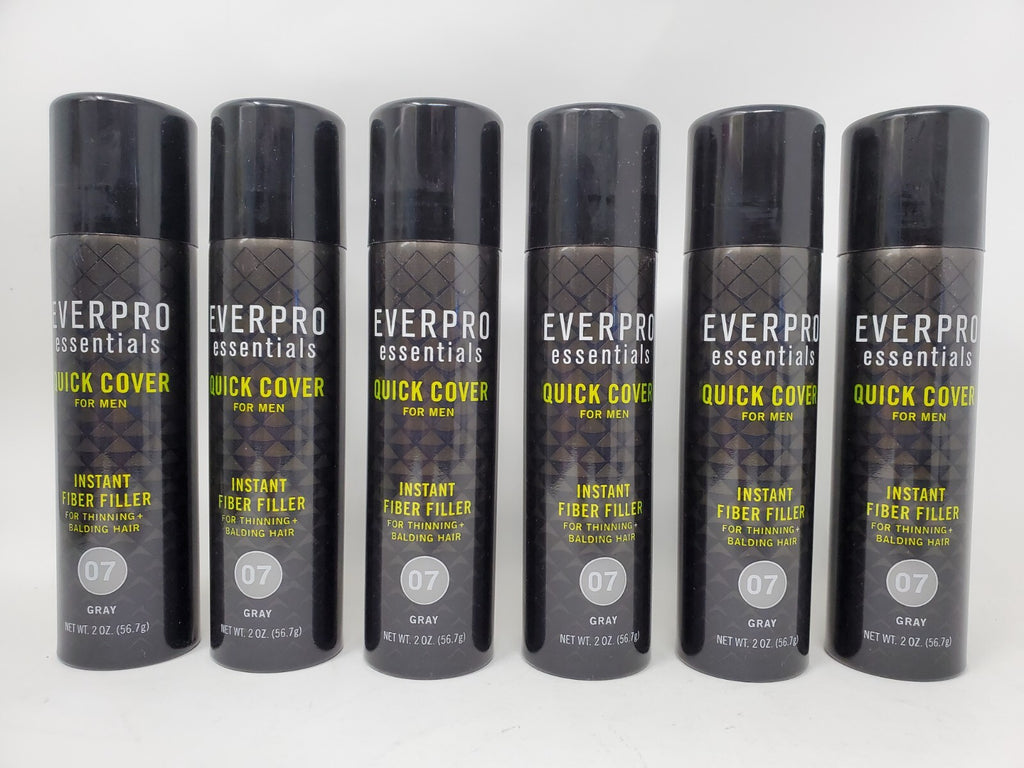 Men's Thinning Hair Cover Spray Gray 2 oz | Instant Hair Filler - Essentials