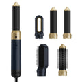 Multi-Function Hair Dryer Styler Brush with 5 Attachments - Salon Styling at Home