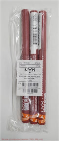 NYX Plump Lip Liner - Pinkjection, Duck Plump Collection, 0.01oz (Set of 3)