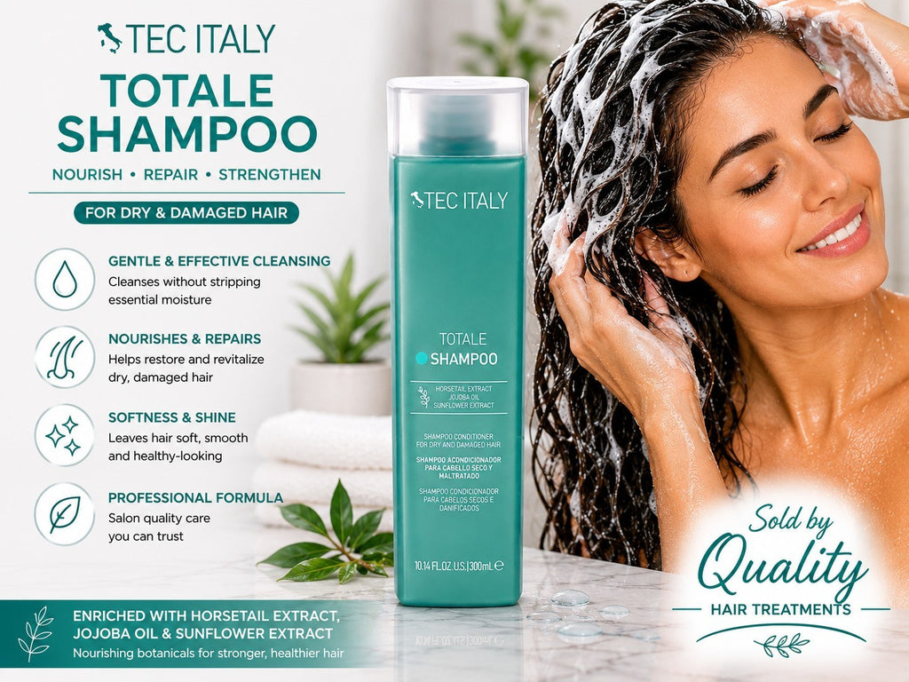Repair Shampoo for Dry Damaged Hair - 10.1 oz Professional Hair Care