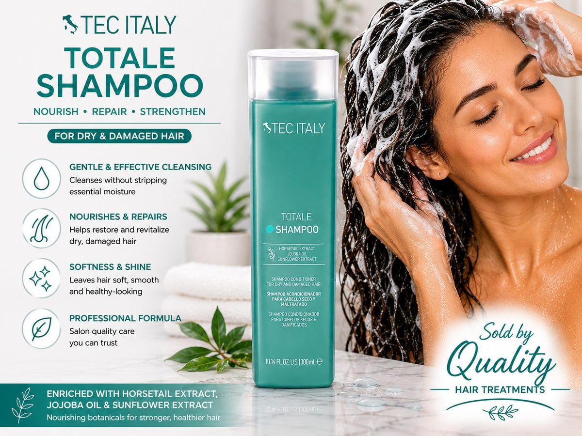 Repair Shampoo for Dry Damaged Hair - 10.1 oz Professional Hair Care