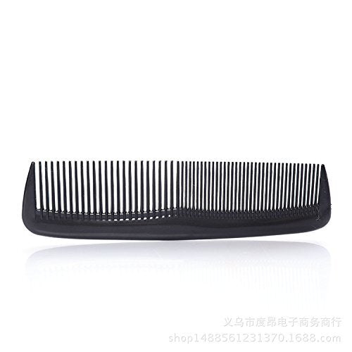 12 Pieces Hair & Mustache Combs Set - Plastic Fine & Coarse Tooth Styling Tools