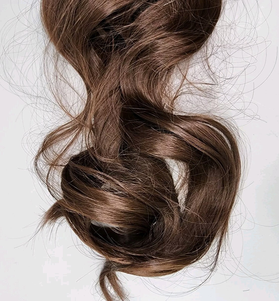 Lula Medium Brown Wavy Hair Extension 20 Inches - Premium Quality