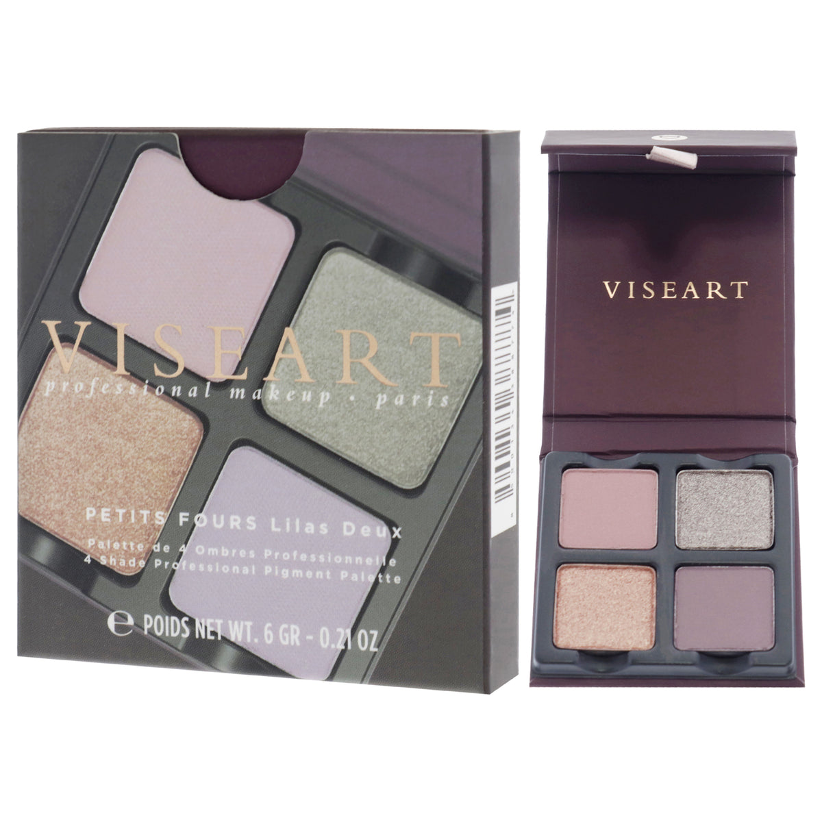 Petits Fours Eyeshadow Palette Lilas Deux by Viseart Paris 0.21 oz