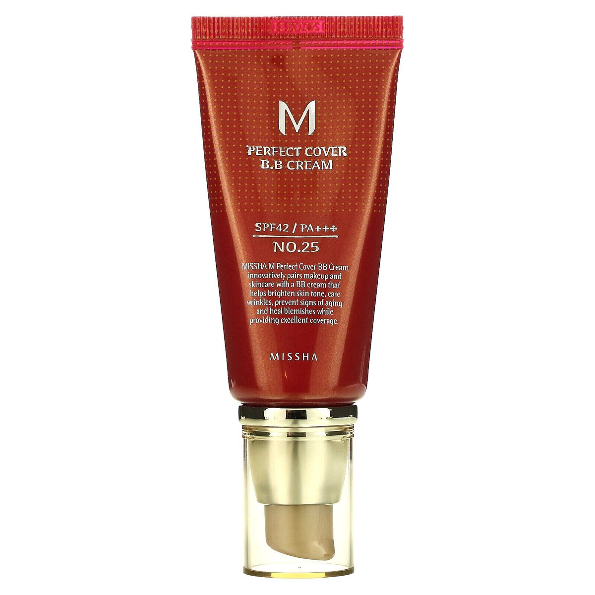 Missha M Perfect Cover BB Cream SPF42 PA+++ 50ml Warm Beige