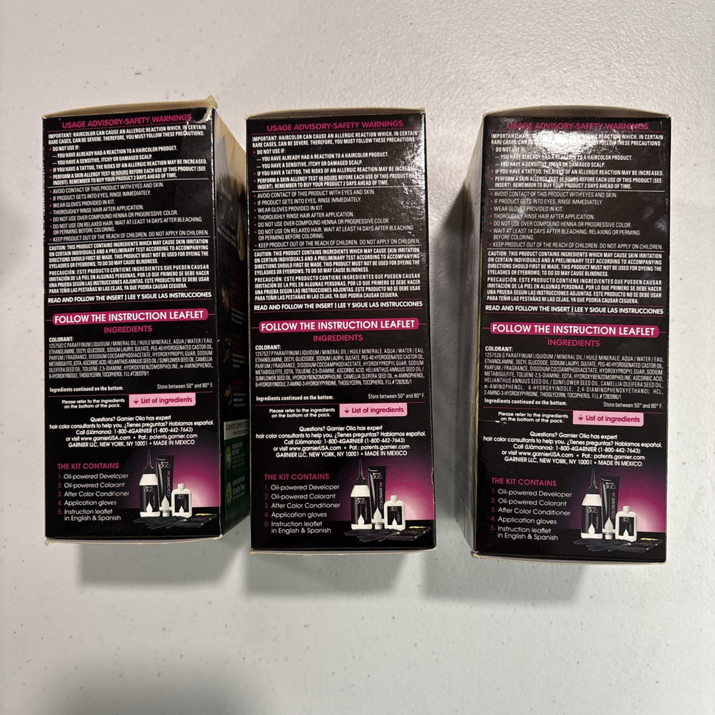 Ammonia-Free Hair Color Kit - Blonde Shades 7.0, 8.0 & 9.0