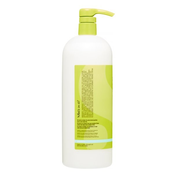DevaCurl No-Poo Original Zero Lather Conditioning Cleanser 32 oz - Moisturizes & Tames Frizz