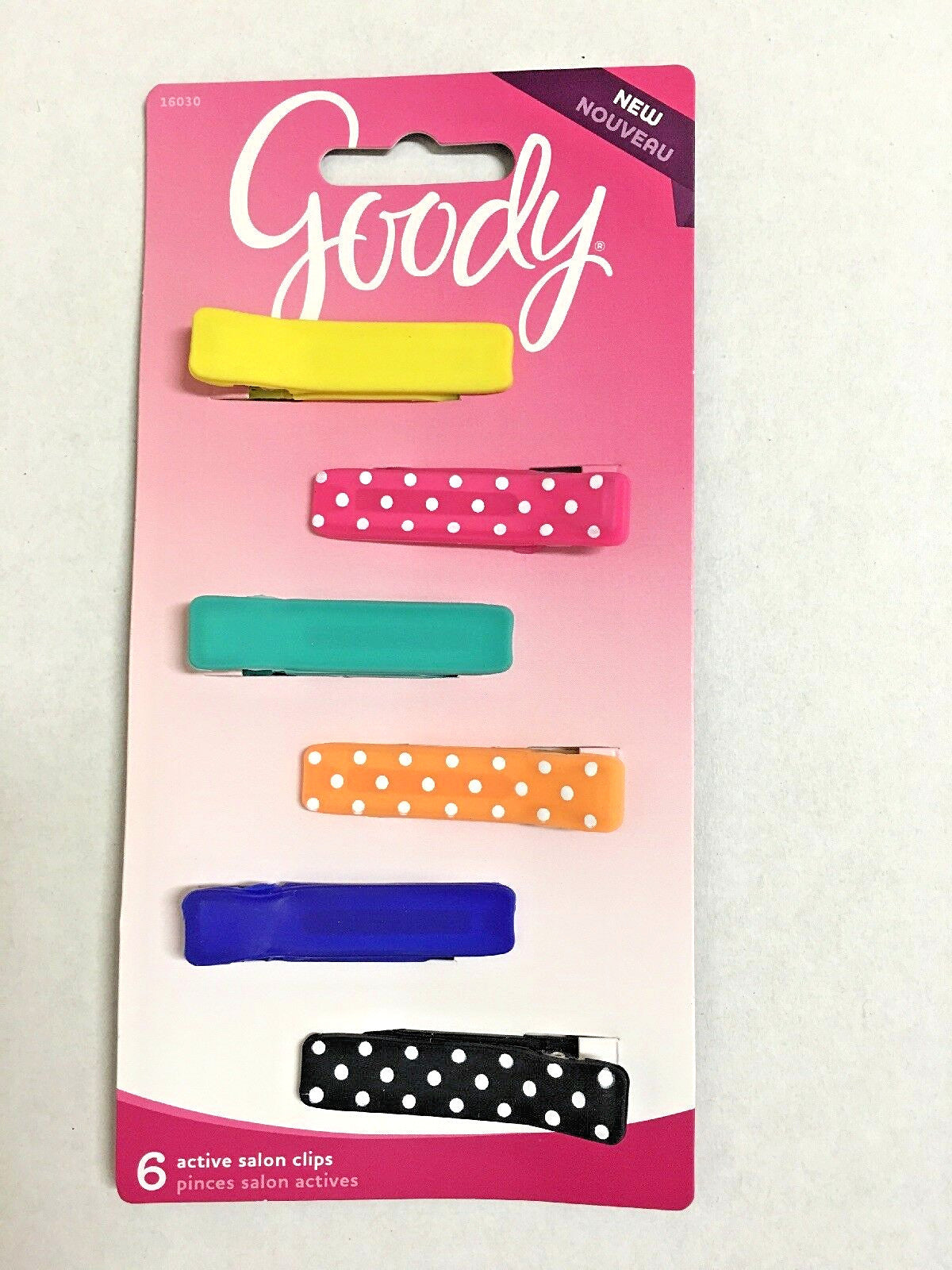 12-Pack Hair Clips No Slip Grip Active Salon Clips for Hair Styling