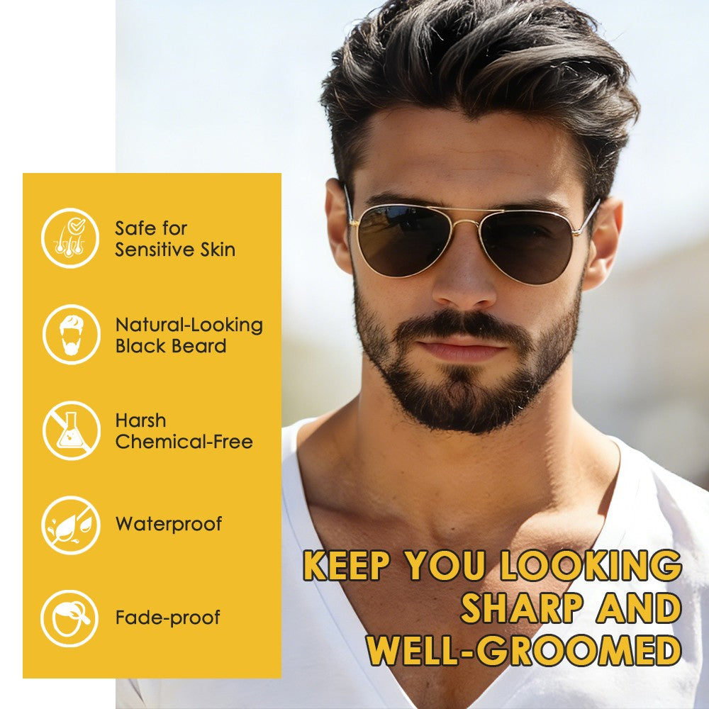 Black Hair Dye Shampoo for Gray Coverage - 10-50 Pcs