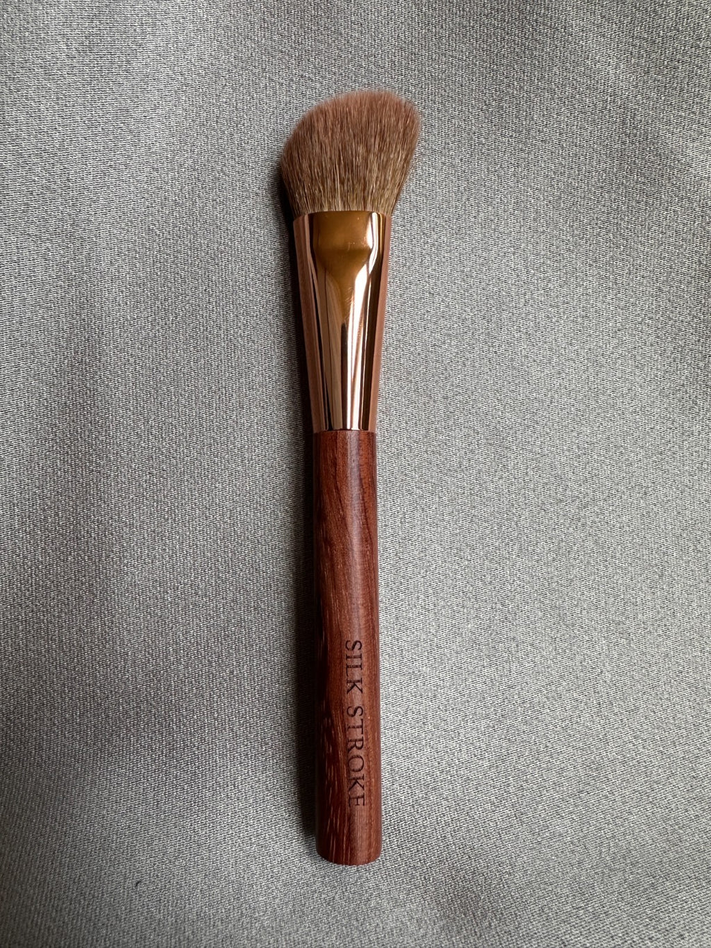 Contour Brush - Natural Goat Hair Face Brush for Blush, Bronzer & Powder
