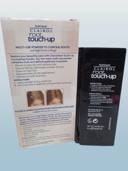 Temporary Root Touch Up Powder Light Brown - 2 Pack