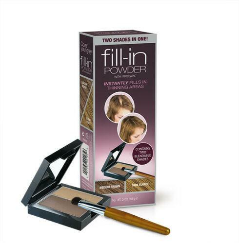 3-Pack Hair Concealer Powder for Thinning & Bald Spots - 8 Shades