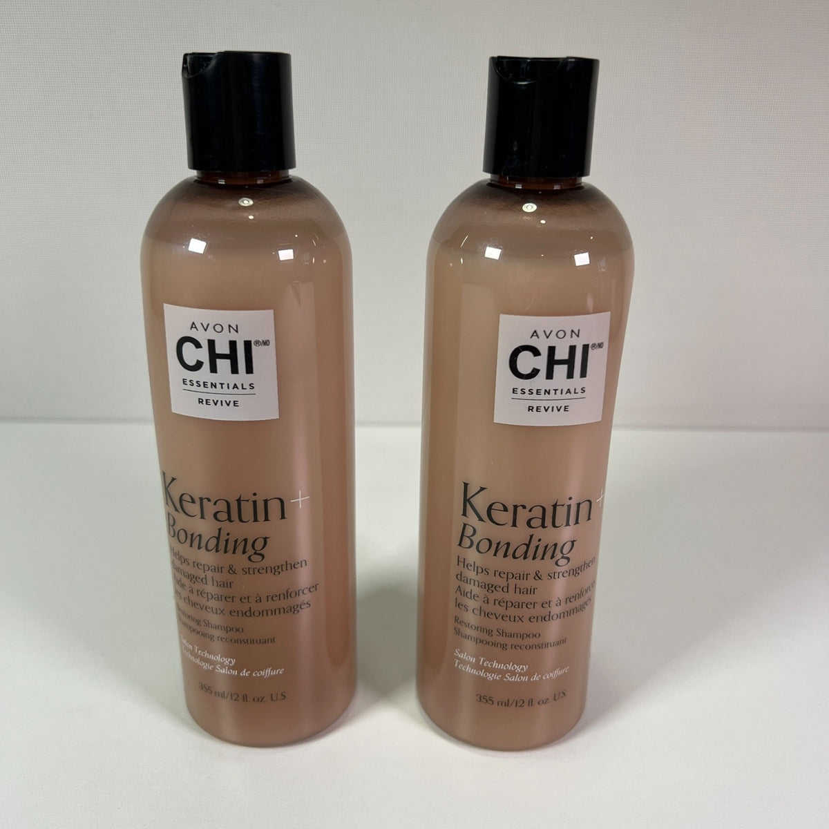 Keratin Bonding Restoring Shampoo Set - Hair Repair & Volume