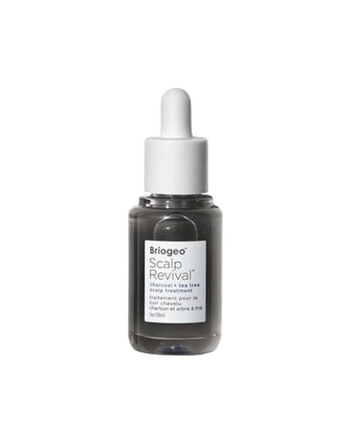 Scalp Treatment Serum with Charcoal and Tea Tree for Hair Care - Leave-In