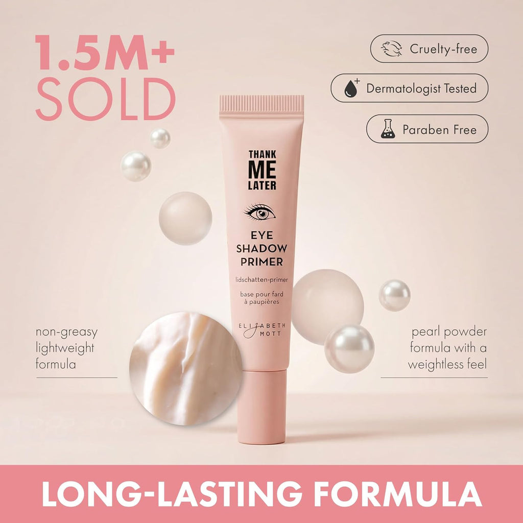 Eye Primer for Oily Lids - Long-Lasting Matte Base & Crease-Free Wear