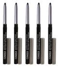 Lot of 5 Black Eyeliner Pencils for Eye Makeup - Clinique Quickliner Intense Black