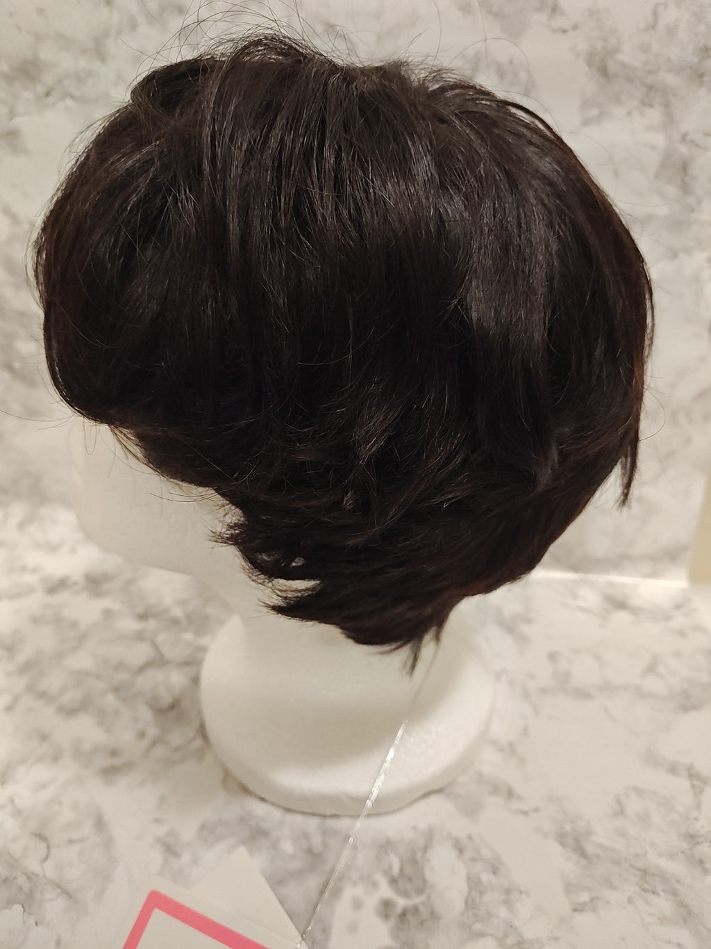 100% Human Hair Wig - Carmen Natural Brown Black - New with Tags