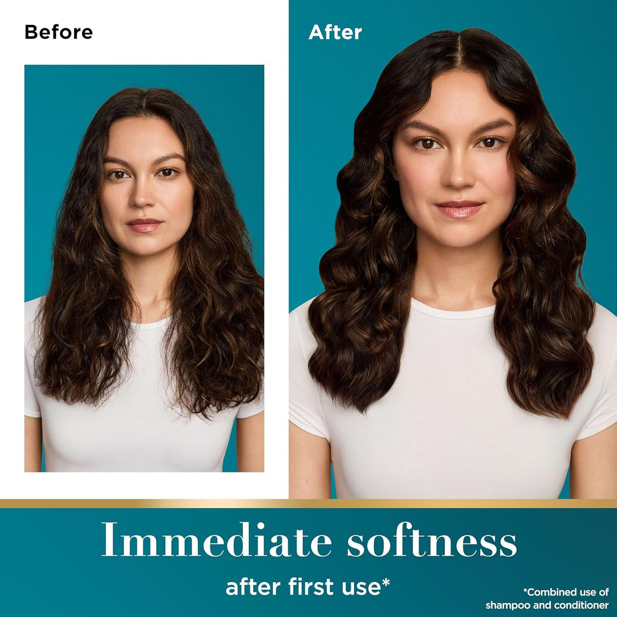 Nourishing Coconut Milk Shampoo & Conditioner Set - Hydrating Hair Care, 2 x 25.4 Fl Oz