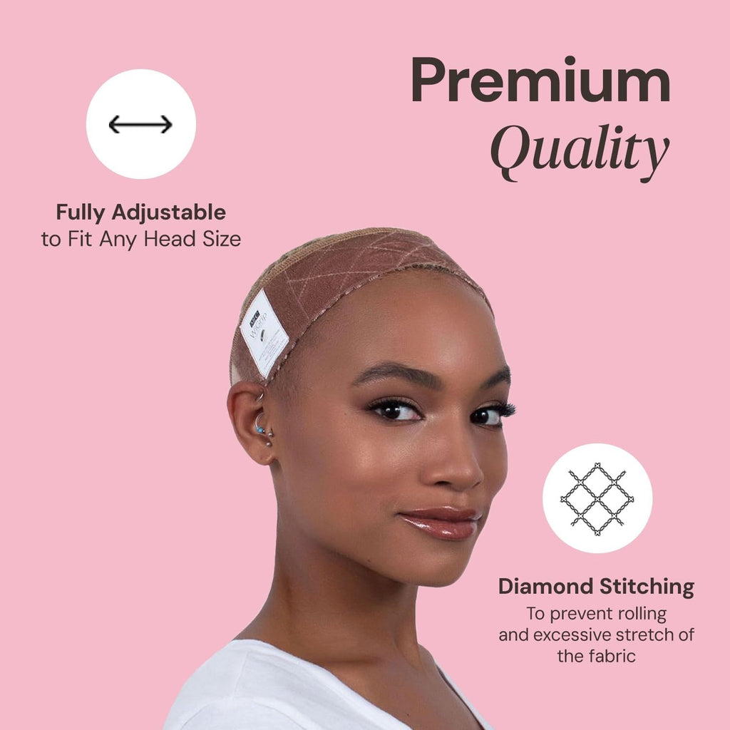 Adjustable Wig Grip Band Non-Slip Headband for Wigs - Comfortable, Glueless Fit