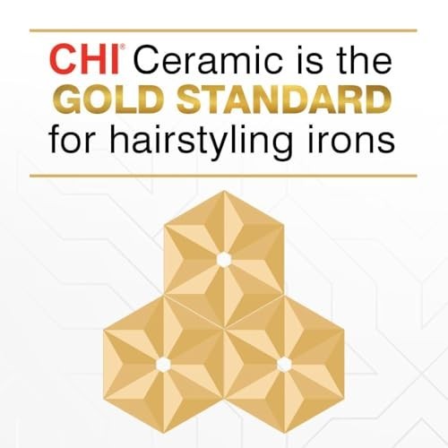 1-Inch Ceramic Hair Straightener Flat Iron - Professional Styling Tool with Fast Heat