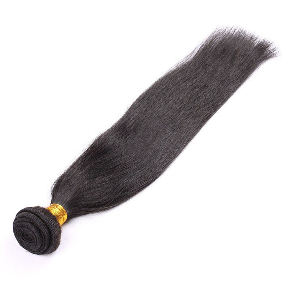Long Straight Virgin Human Hair Extensions - 6A Quality, 24-30 Inches