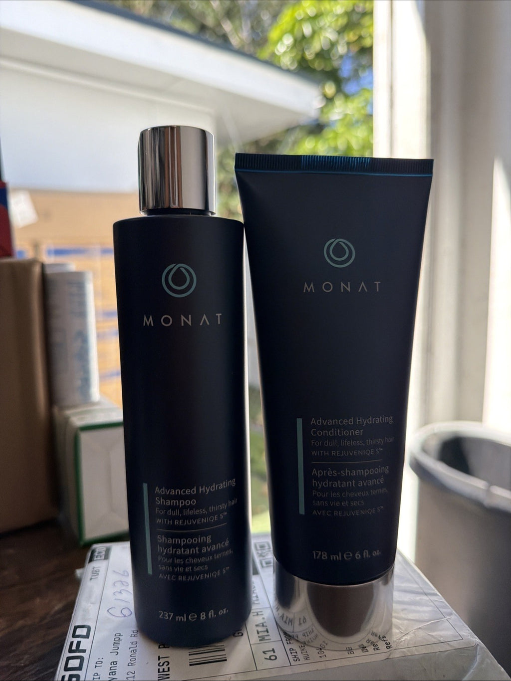 Hydrating Shampoo & Conditioner Set for Dry Hair - Rejuvenating Formula