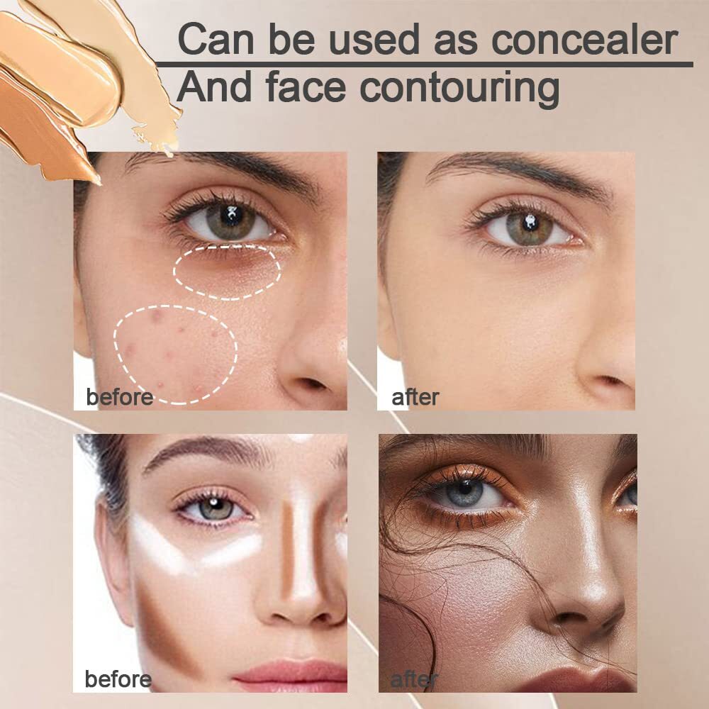 12 Color Conceal Correct Cream Contour Makeup Palette for Mature Skin