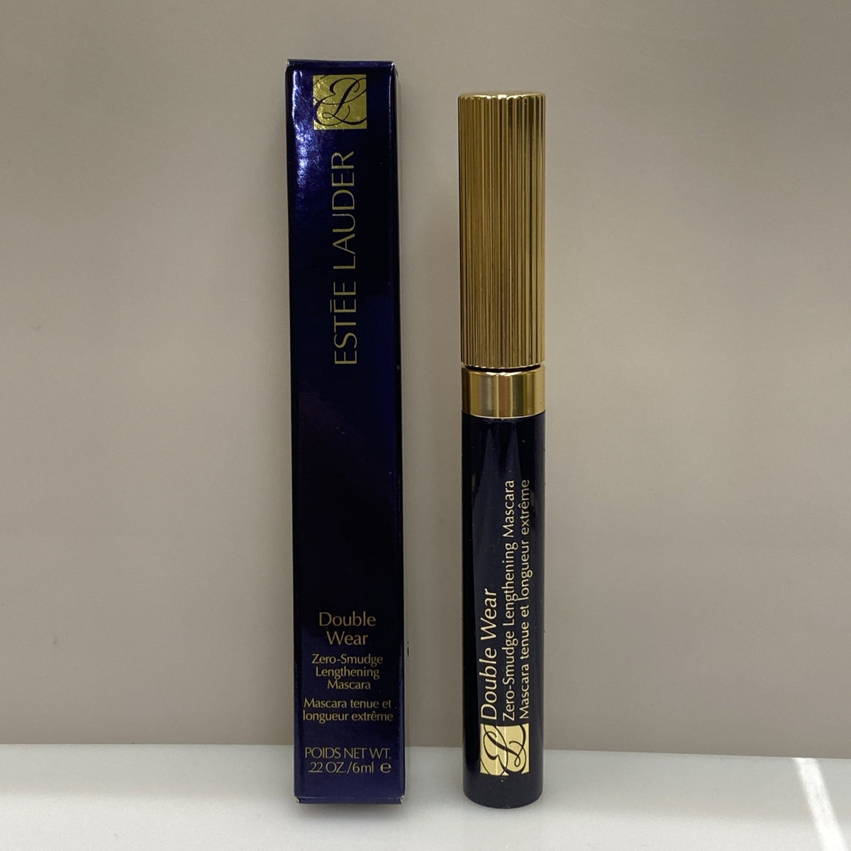 Estee Lauder Double Wear Zero-Smudge Lengthening Mascara – 01 Black, Full Size