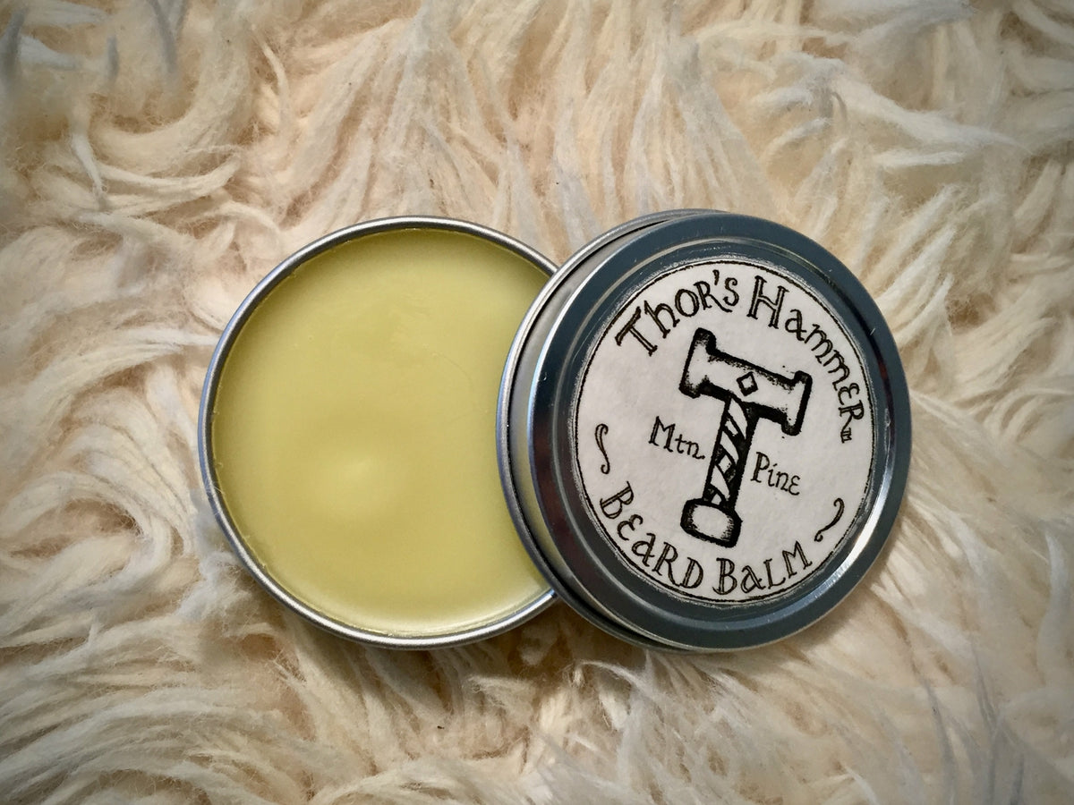 Mountain Pine Beard Balm 2 oz - Natural Moisturizer for Beard & Skin