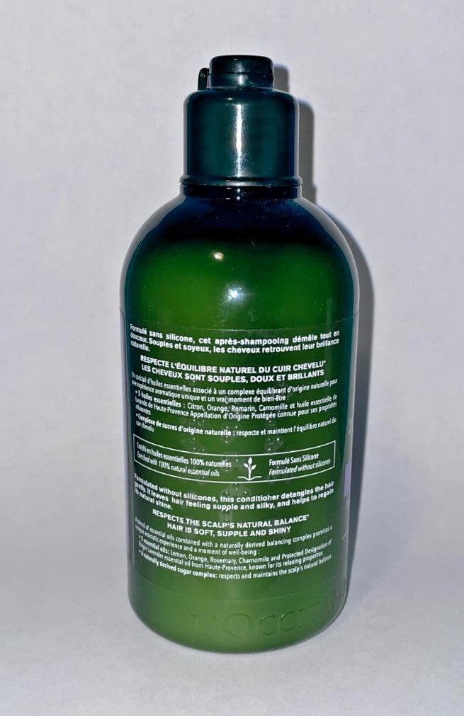 L’Occitane Lavender Conditioner 250mL Hair Care for Gentle Detangling & Balance