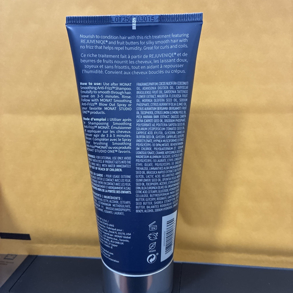 Monat Smoothing Anti-Frizz Deep Hair Treatment 6 fl oz - New & Sealed