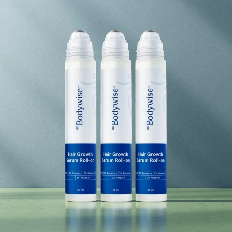 3-Pack Hair Density Serum with Saw Palmetto and Caffeine - Supports Thicker Hair