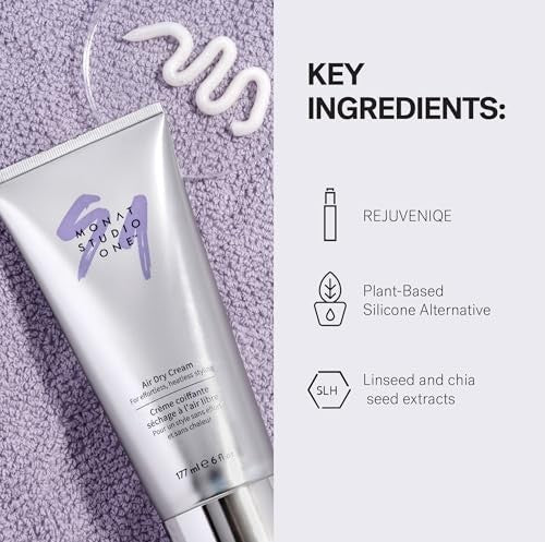 Air Dry Cream for Frizz Control & Humidity Protection - All Hair Types