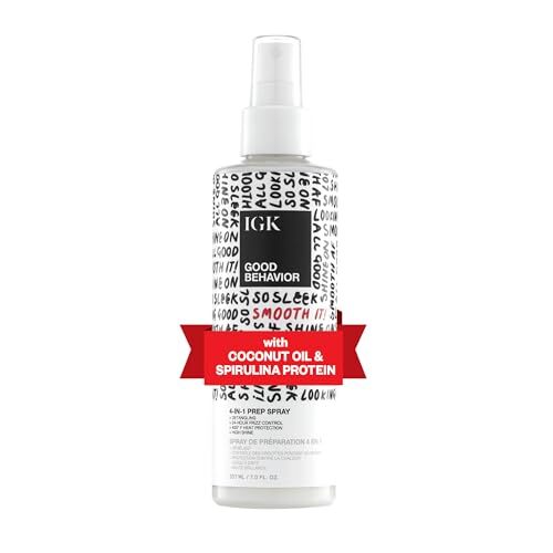 All-in-One Hair Prep Spray with Heat Protection & Shine - Multiple Sizes