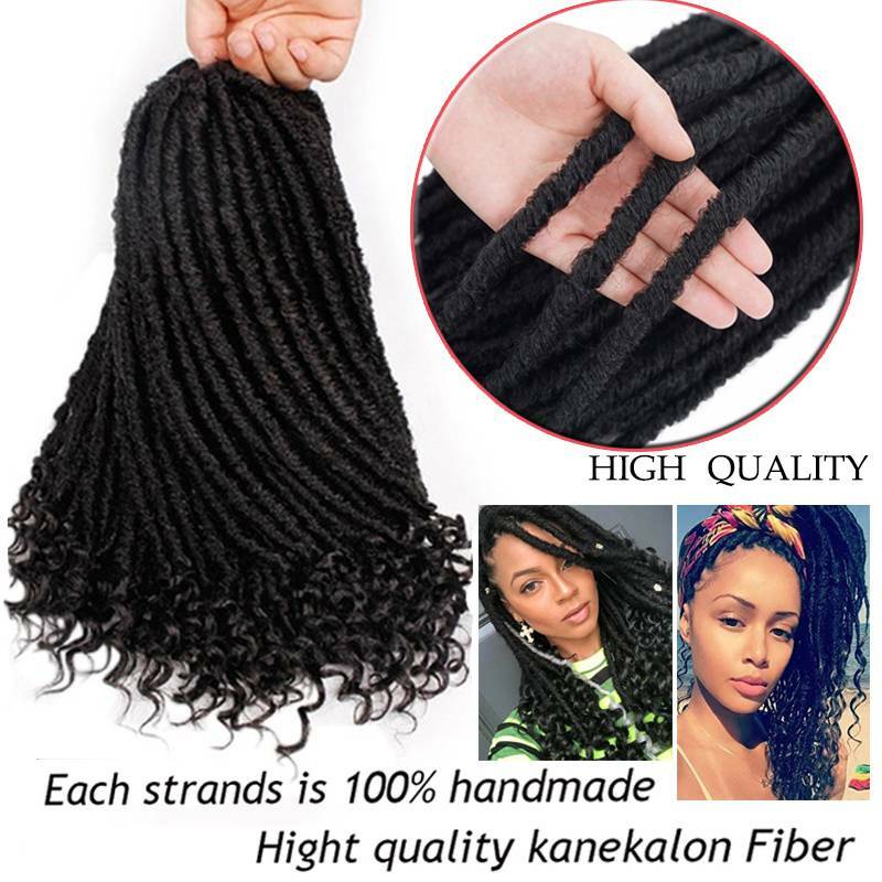 Premium Crochet Locs Faux Braiding Hair Extensions - Soft & Tangle-Free