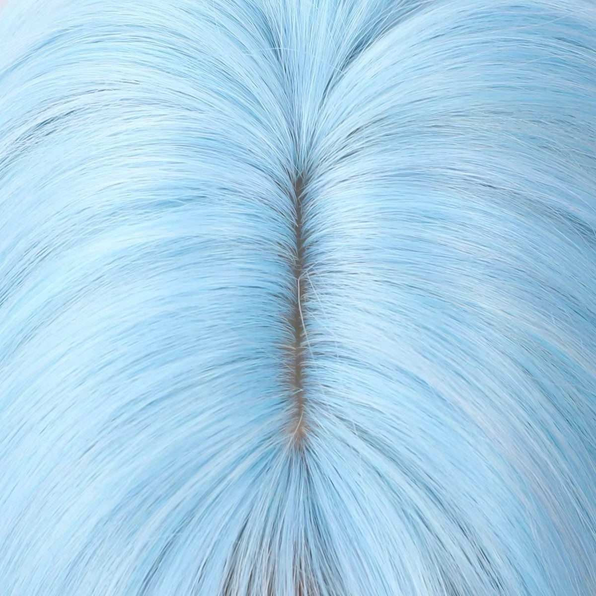 Light Blue White Wig for Halloween Christmas Birthday Costume - Viral Tik Tok Style