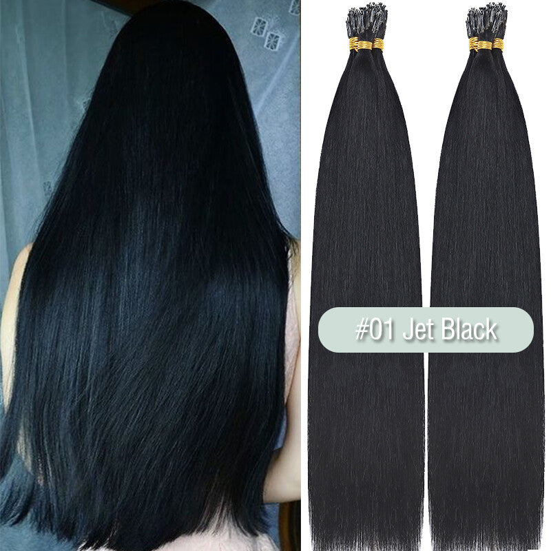 Nano Ring Hair Extensions Human Hair Micro Loop Beads 100% Remy Hair