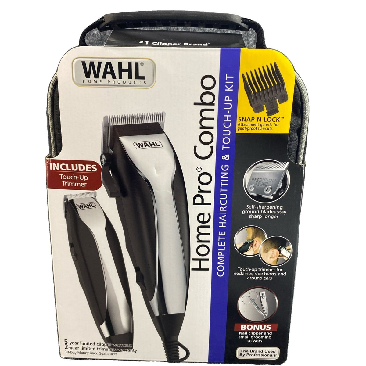 Wahl Home Pro Combo Hair Clipper Kit - Complete Grooming Set with Trimmer & Accessories
