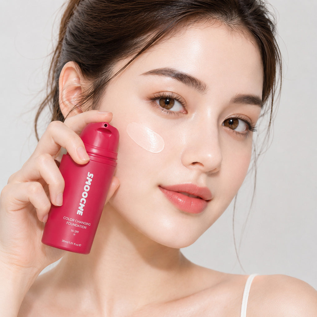 Color Changing Liquid Foundation 30ml for Natural Finish & Skin Tone Adaptation
