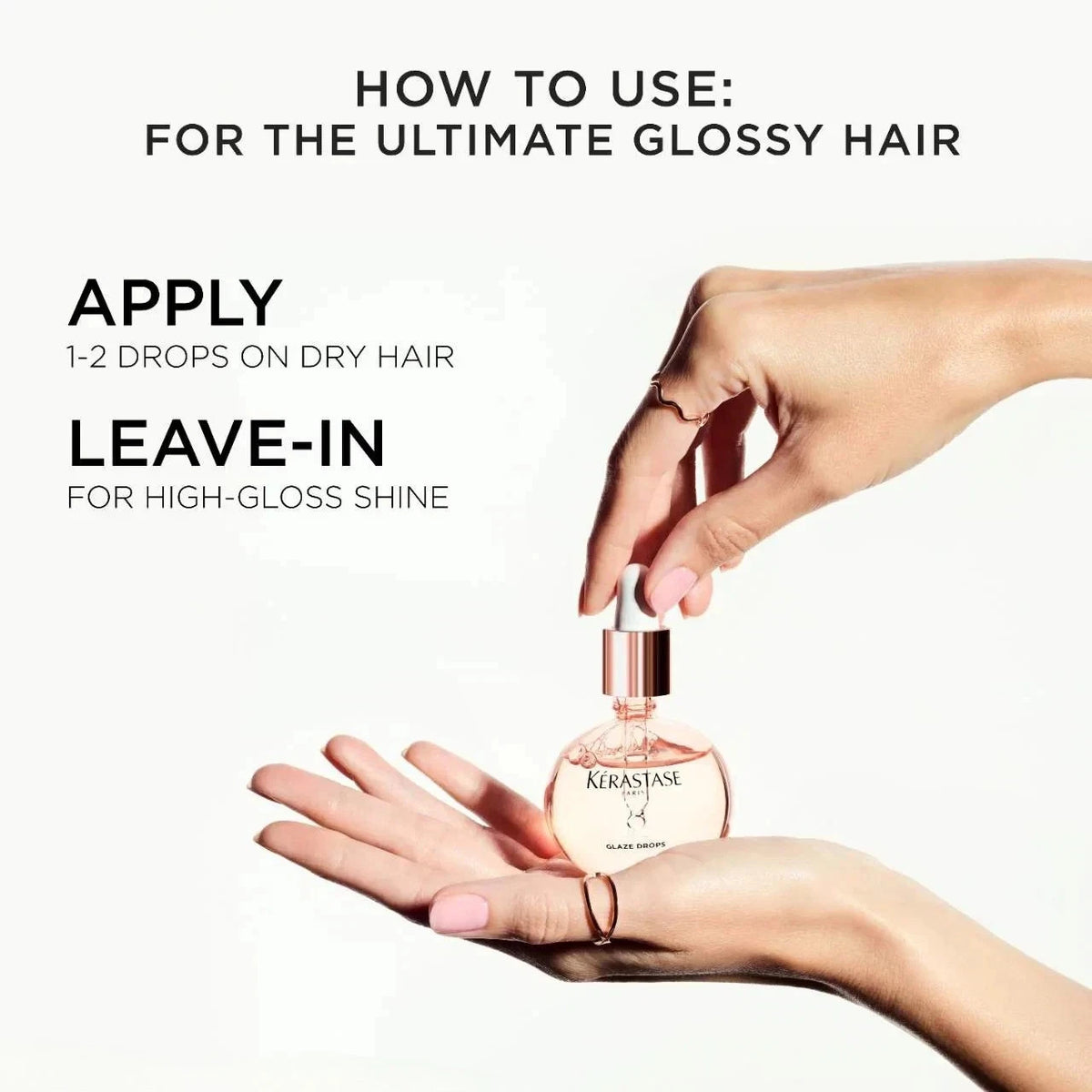 Kérastase Gloss Absolu Hair Gloss Oil Drops 45ml - Shine & Nourish