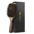 Boar Bristle Hair Brush Set for Detangling & Shine - All Hair Types