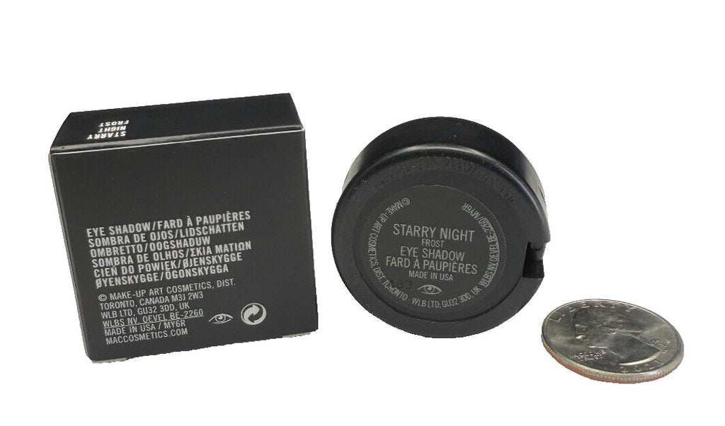 MAC Starry Night Frost Eye Shadow Travel Size 0.05 oz
