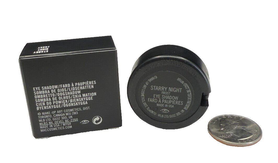 MAC Starry Night Frost Eye Shadow Travel Size 0.05 oz