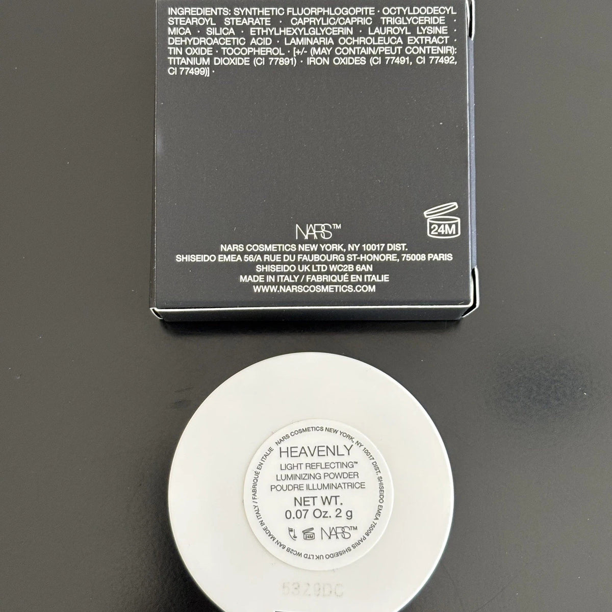 NARS Light Reflecting Luminizing Powder Heavenly - Travel Size Duo 2x2g